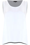 Minimalist round neck vest top - Canotta GAYSA