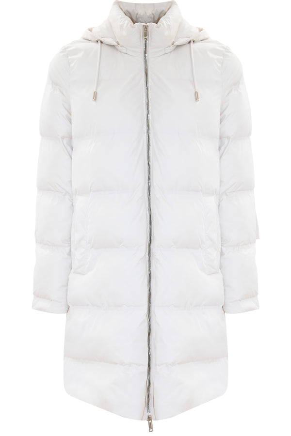 Oversized down jacket with a hood - Giubbotto JAPUARI