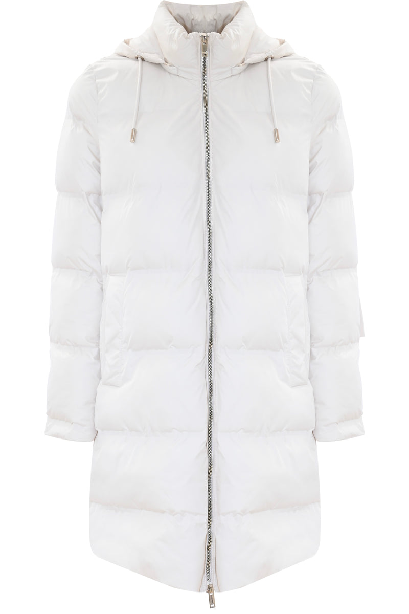 Oversized down jacket with a hood - Giubbotto JAPUARI