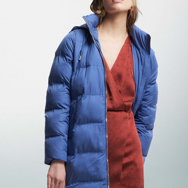 Oversized down jacket with a hood Giubbotto JAPUARI Kocca