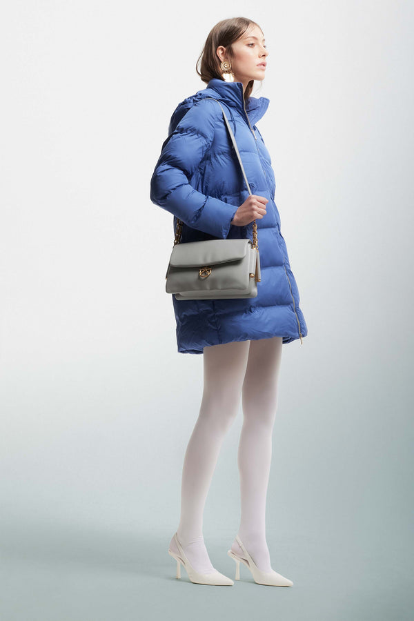 Oversized down jacket with a hood - Giubbotto JAPUARI