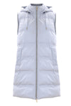 Down gilet with a hood - Giubbotto HAMAMORI