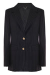 Elegant jacket with a pinstriped pattern - Jacket IRENA