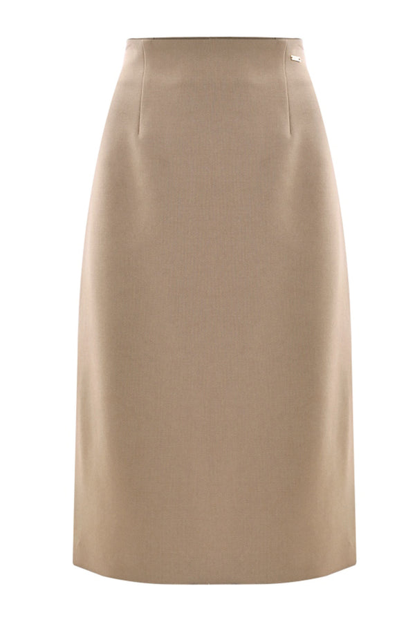 Straight cut skirt with sleek lines - Skirt SOLAS