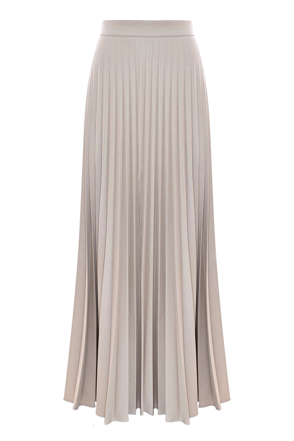 Elegant skirt in pleated fabric - Skirt BYONNE