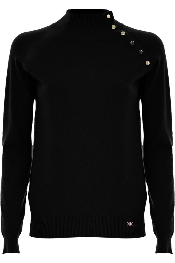 Jumper embellished with button details - Sweater INDIL