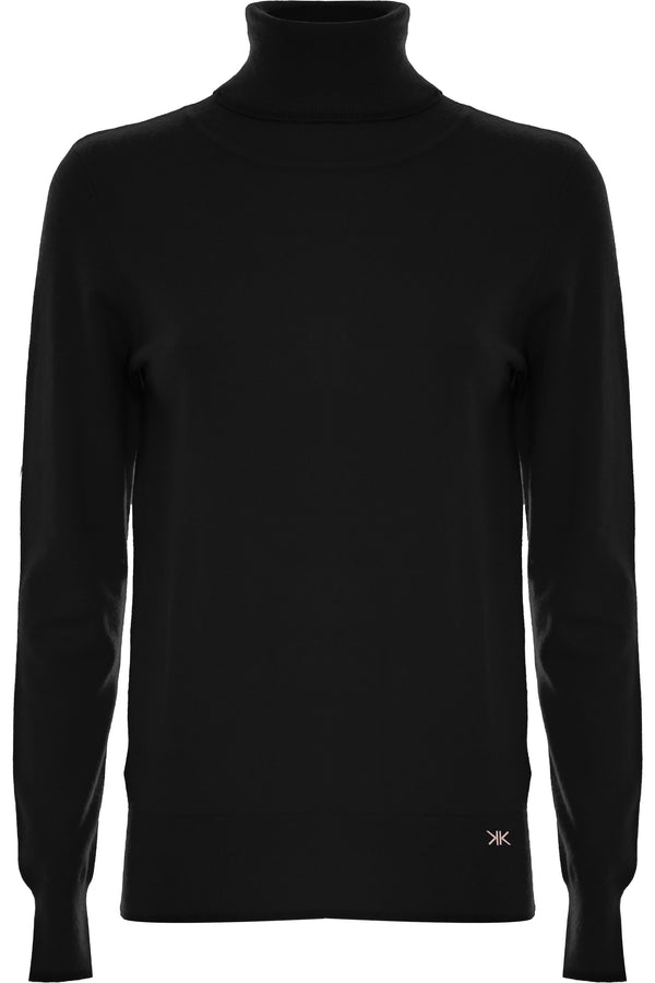 Polo neck jumper with long sleeves - Sweater VALLY