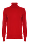 Polo neck jumper with long sleeves - Sweater VALLY