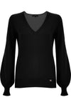 Beautiful jumper with a V-neckline - Sweater VURRIK