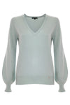 Beautiful jumper with a V-neckline - Sweater VURRIK