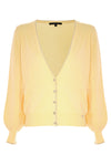 Maglia stile cardigan con bordature a contrasto - Maglia VALRION