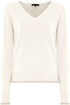 Beautiful jumper with a V-neckline - Sweater BLAKY