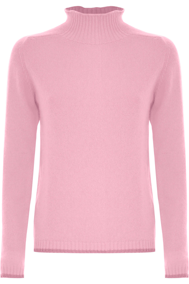 Ribbed mock polo neck jumper - Sweater BLENNY