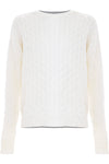 Women's charming cable knit jumper - Sweater SPLENDIDA