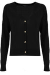 Women's beautiful cable knit cardigan - Sweater JAKINDA