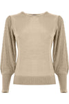 Shirt with bishop sleeves and long cuffs - Sweater JANA