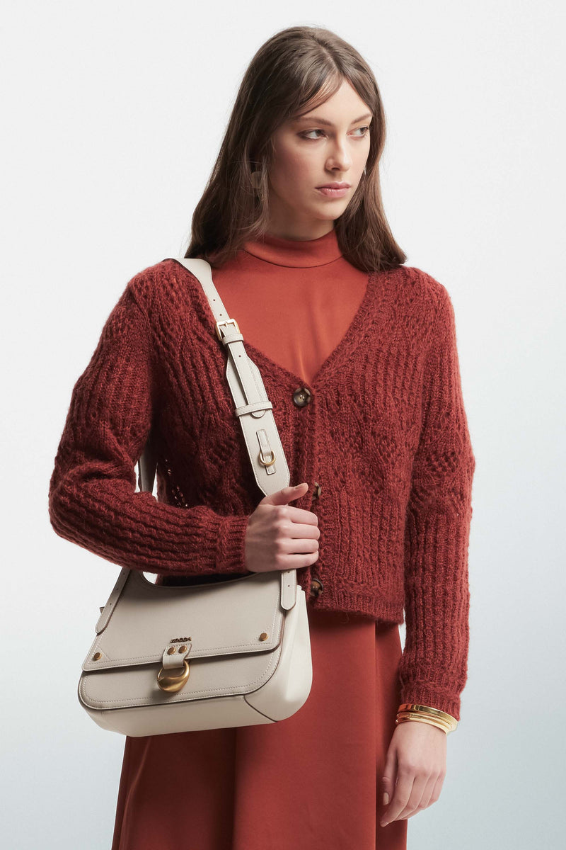 Cardigan in an openwork knit - Sweater QUINTA