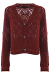 Cardigan in an openwork knit - Sweater QUINTA