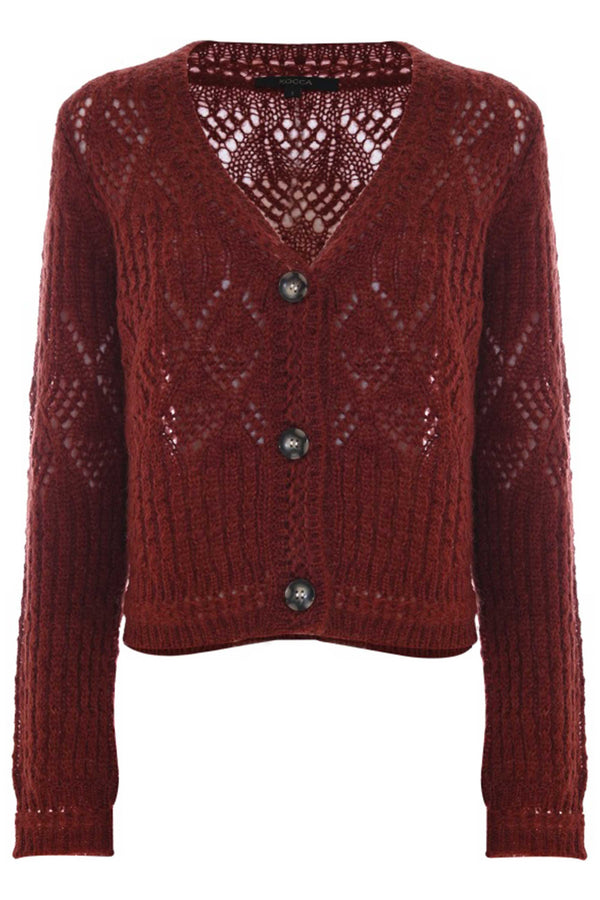 Cardigan in an openwork knit - Sweater QUINTA