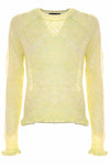 Diamond jumper in an openwork knit - Sweater VITUS