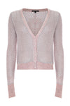 Openwork cardigan with a layered effect - Sweater BERIT