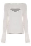 Maglia con dettaglio cut-out sullo scollo - Maglia KESIRA