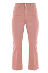 Pantaloni crop a zampa - Pantalone Color DALEVI