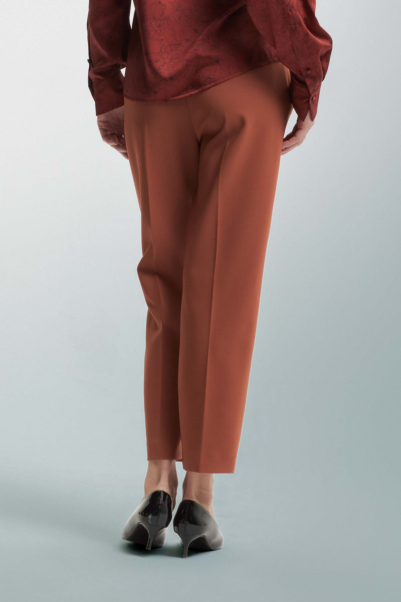 Suit trousers with a belt - Trousers TATY