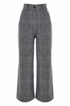 Pantaloni flare fantasia check - Pantalone NIK