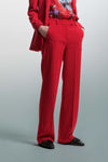 Straight leg trousers with a concealed fastening - Trousers WADYN