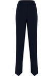 Straight leg trousers with a concealed fastening - Trousers WADYN