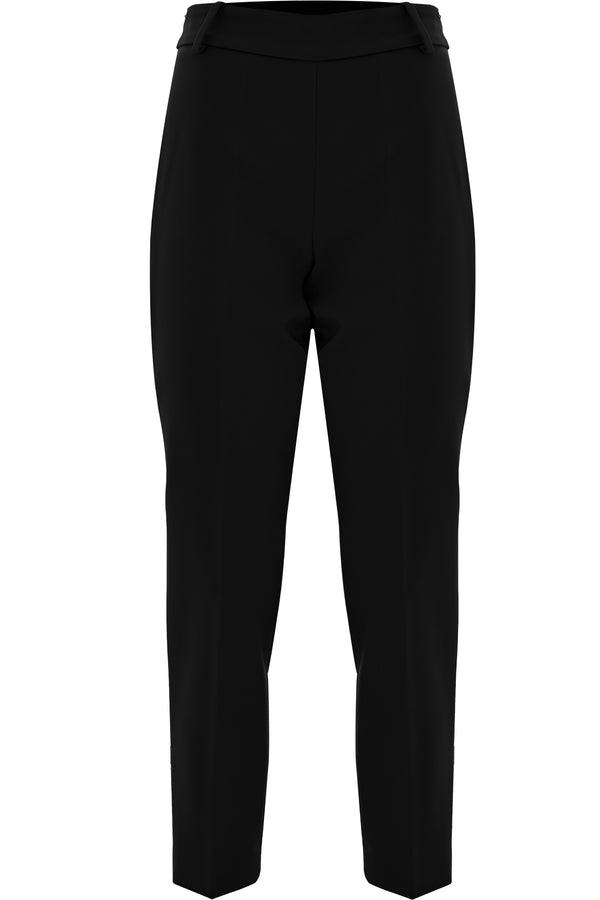 Cropped trousers with welt pockets - Trousers AMALIO