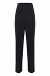 Elegant trousers with shiny pinstripes - Trousers IRENY