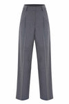 Straight leg trousers with pleats - Trousers MAYTE