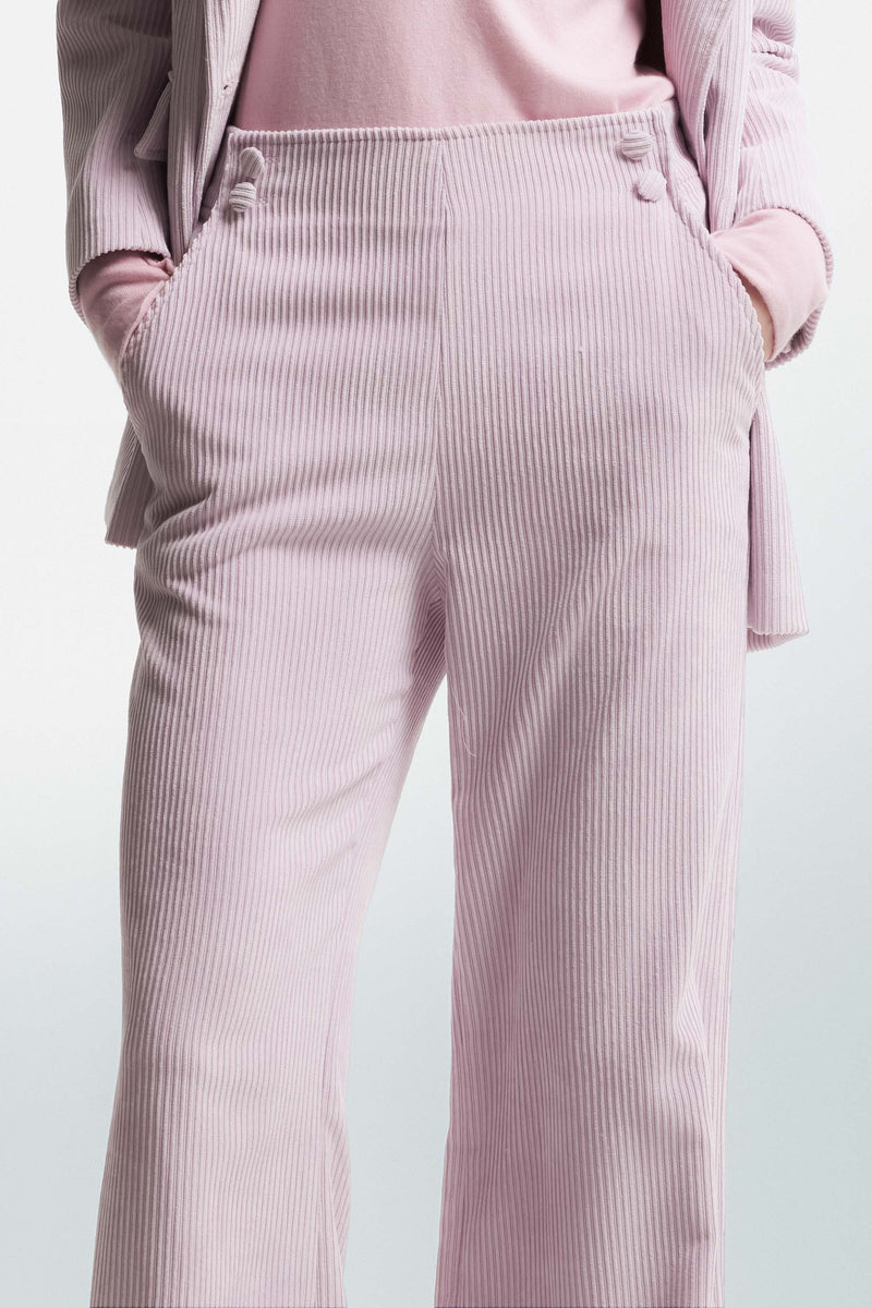 Bootcut trousers made from corduroy - Trousers BIONNE