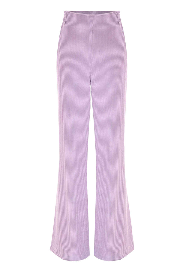 Pantalon bootcut en velours côtelé - Pantalon BIONNE