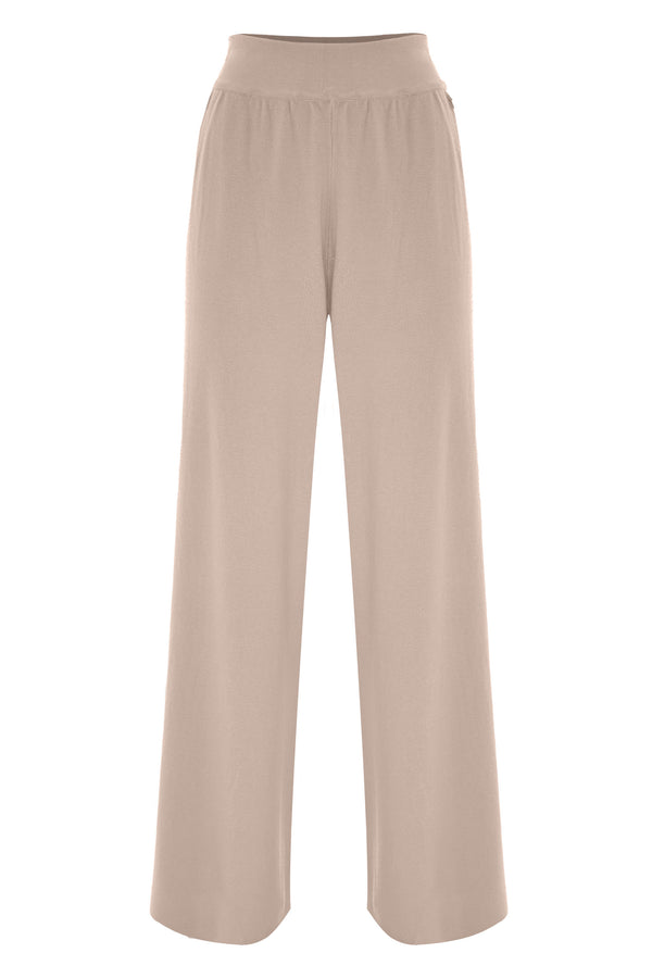 Pantalon palazzo en maille - Pantalon In Pull DAMIAN