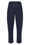 Women's plain trousers with pleats - Trousers BAETIS