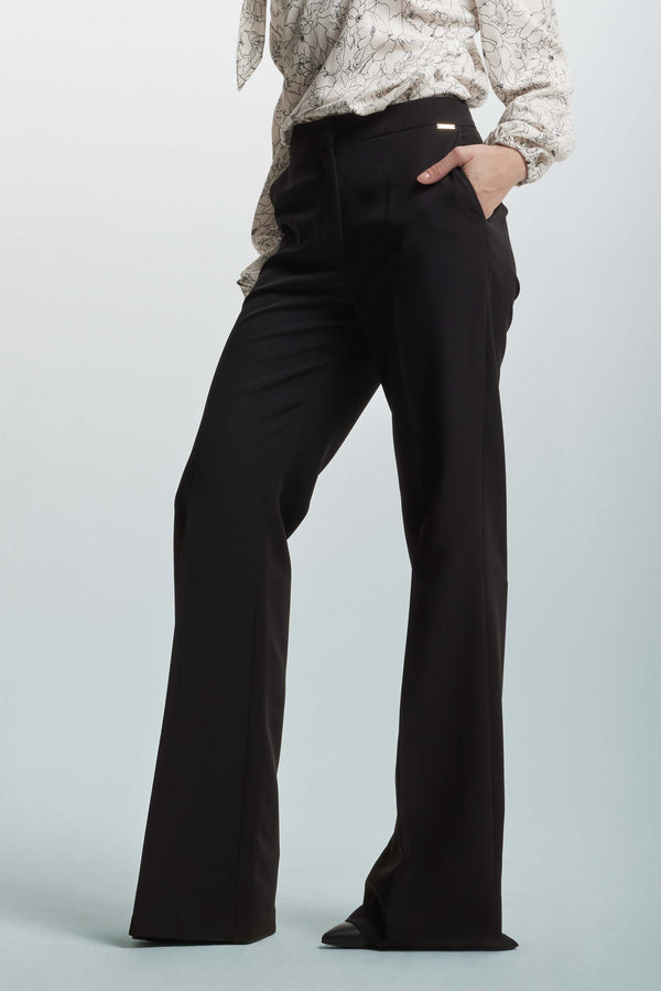 Elegant trousers in a high-waisted cut - Trousers RAFAEL