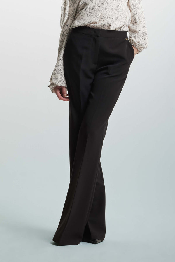 Elegant trousers in a high-waisted cut - Trousers RAFAEL