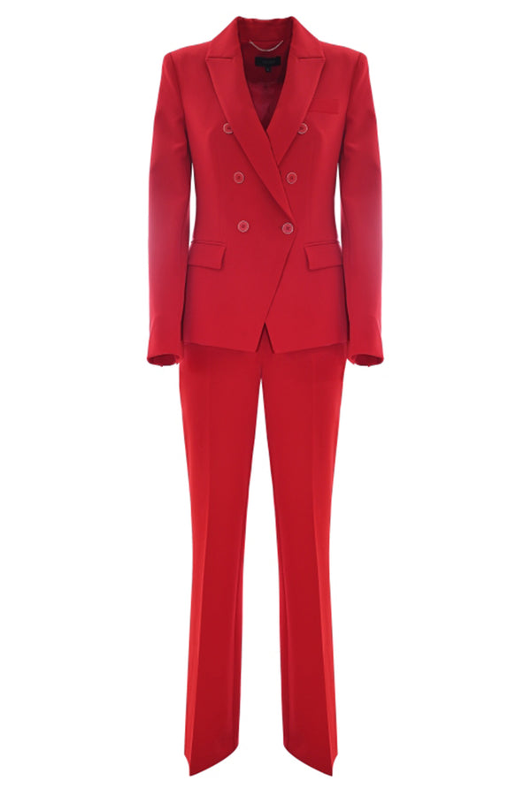 Suit with double-breasted jacket and cigarette trousers - Suit Jacket-Trousers BIJAL