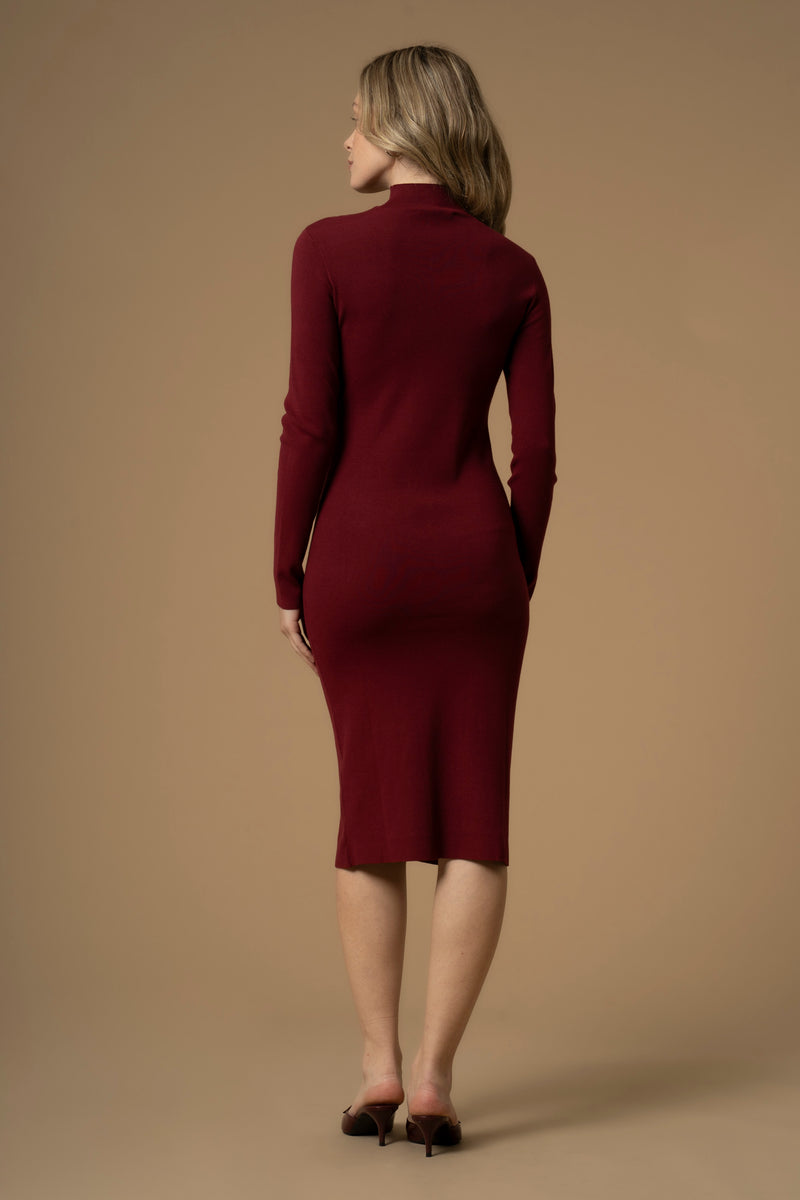Abito in maglia effetto cut out - Abito In Maglia M/L Arezia