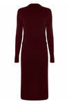 Robe pull manches longues col montant - Robe IN Pull  M/L JUANA