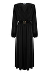 Vestido maxi con escote pico cruzado - Vestido ANDROSIA