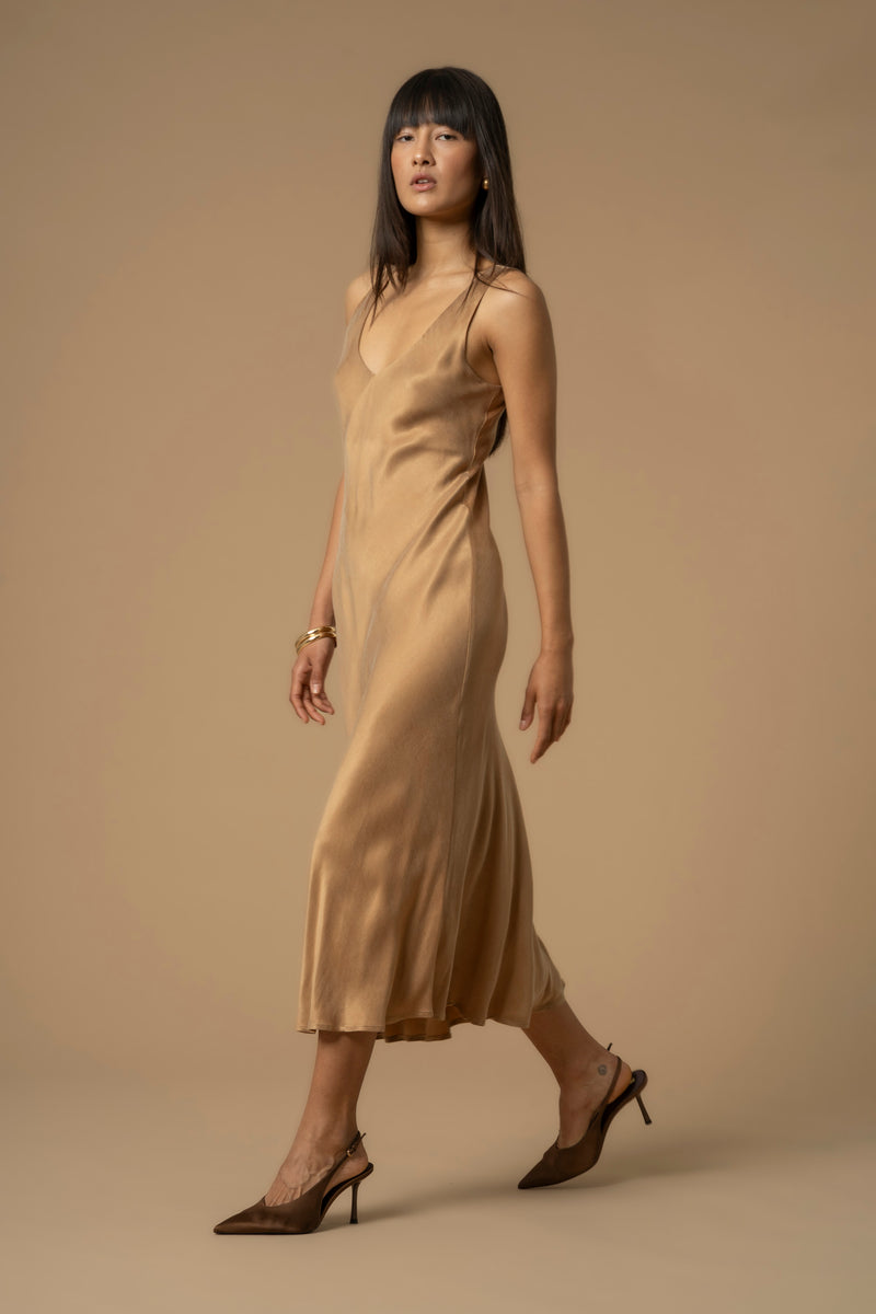 Robe sans manches avec col V - Robe MADRA