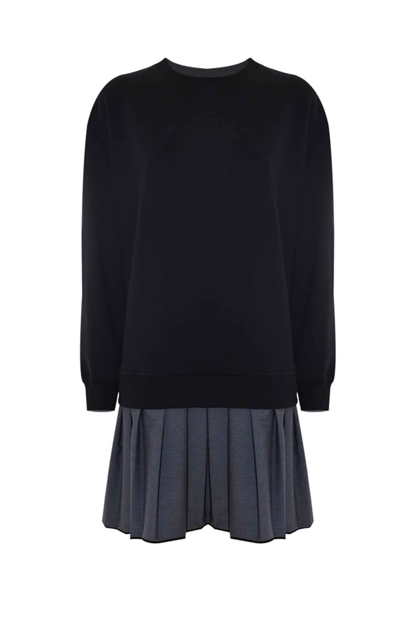 Relaxed chic above knee skirt style dress - Dress ANAND