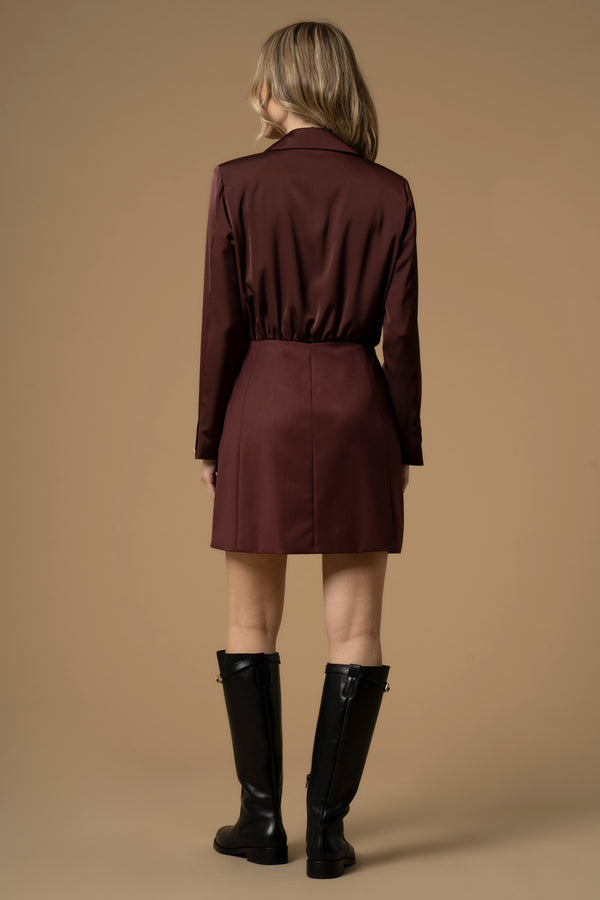 Stylish yet elegant above knee dress - Dress FILIBERT