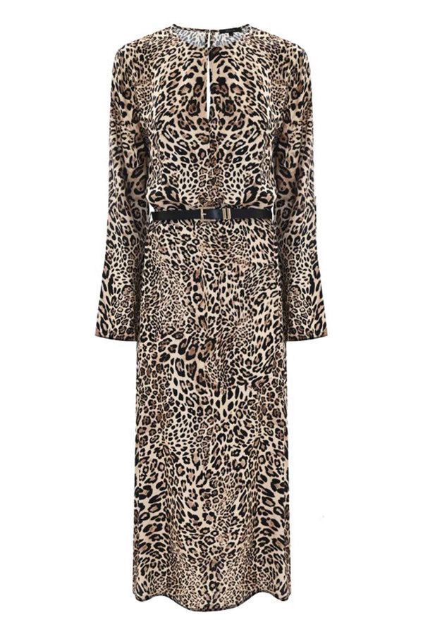 Chic free-flowing full length dress - Dress CALIXI