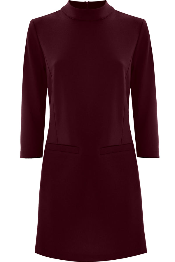 Vestido corto con manga 3/4 - Vestido ANDER