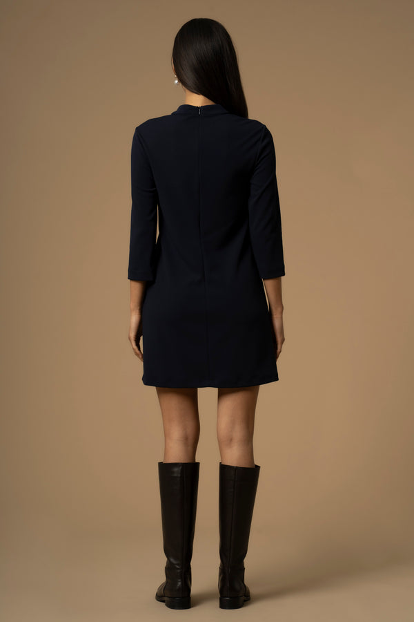 Classic chic short sleeved dress - Dress ANDER